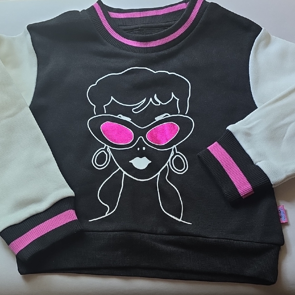 Barbie Sweatshirt Featuring 1959 Barbie Graphic NWOT Girl's Size XS